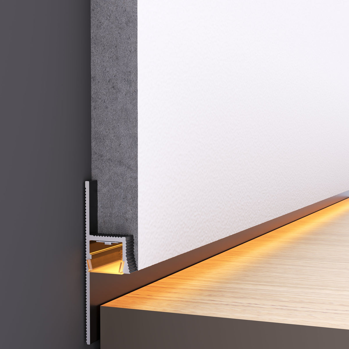 ILLU-B LED-Schattenfuge für die Bodenmontage